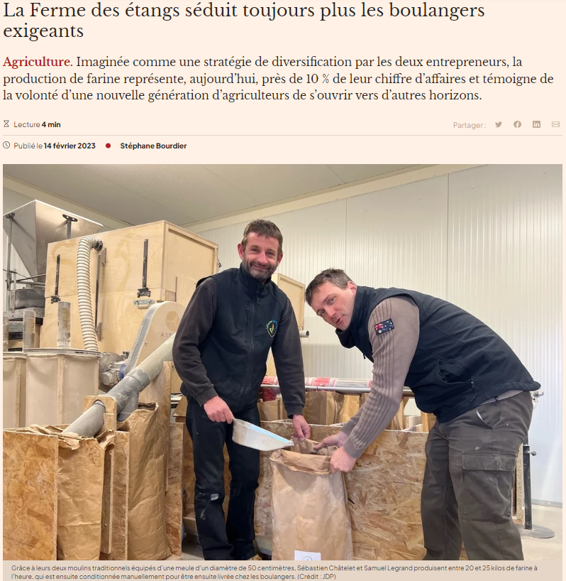 Ferme des etangs et aux mains couleur de ble boulangerie auxerre